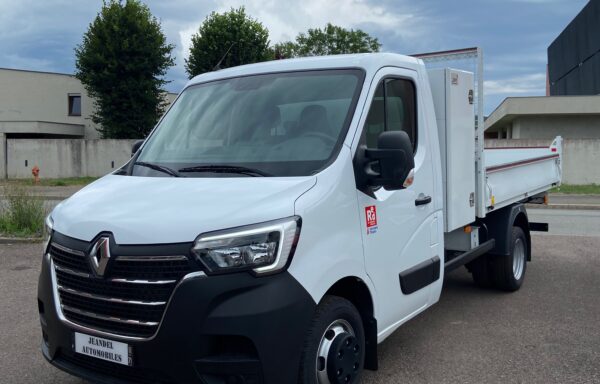 RENAULT Master 2.3 BlueDci 165cv Benne Coffre JPM (Très Faible kms)