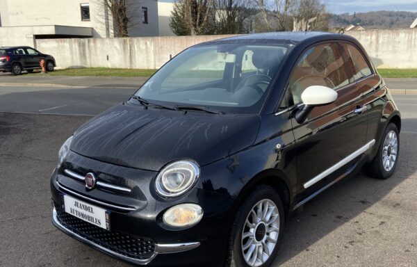 FIAT 500 1.2 69ch Lounge Bianco Amore Edizione (Faibles Kms)