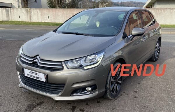 CITROEN C4 II 1.6 BlueHdi 120 cv Millenium Eat6 (Faible Kms)