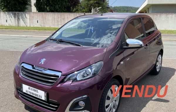 PEUGEOT 108 1.0 Vti 72cv Style (Très faibles kms)